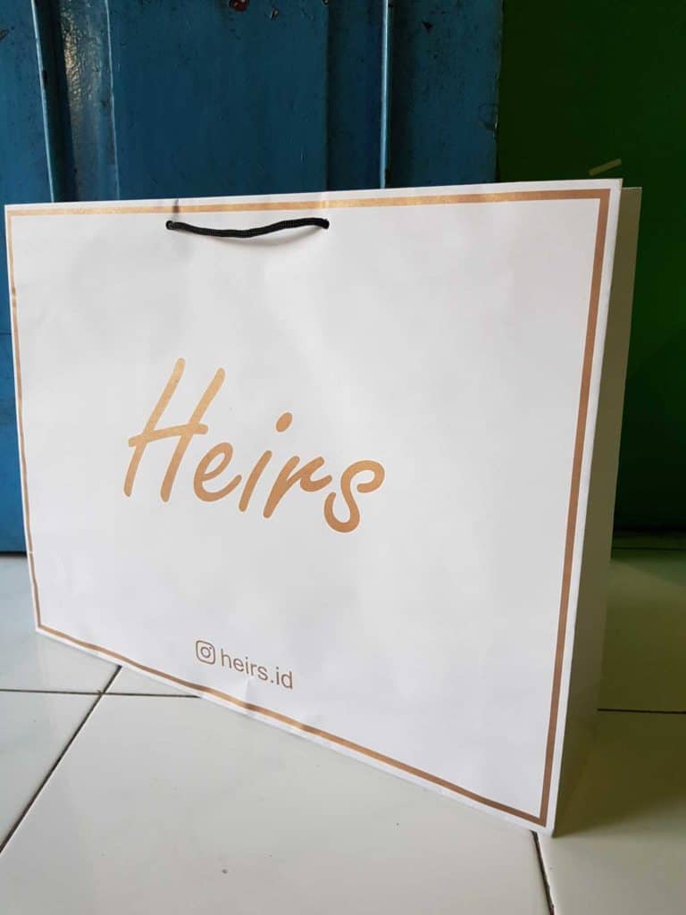 Tas Kertas Murah Grosir 1 Tas kertas murah craft putih