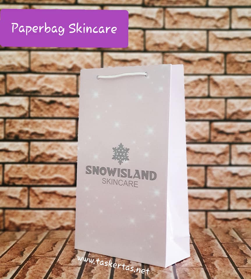 Tas Kertas Skincare Free Desain 1 Tas Kertas Skincare