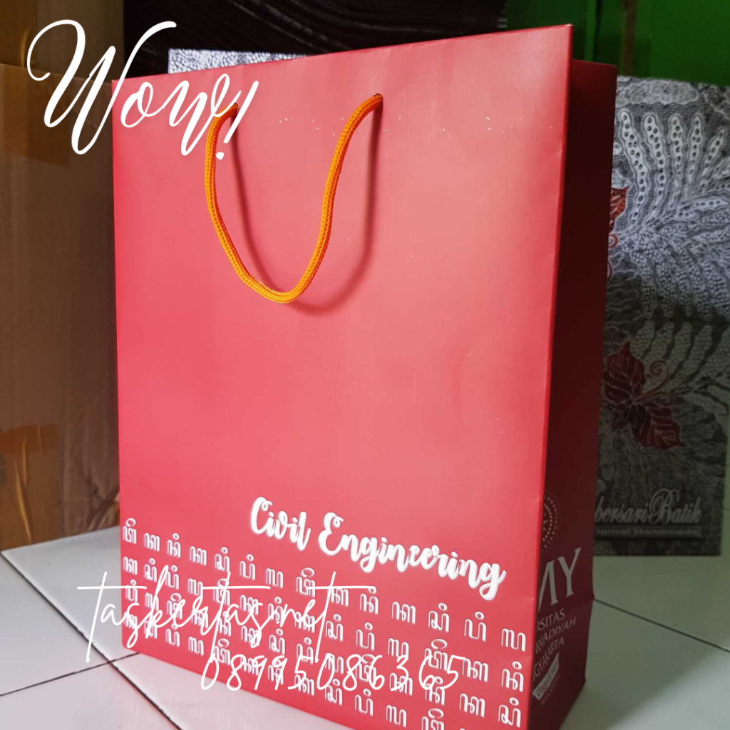 Paper Bag Wisuda - Amazing Design 2024 2 paper bag wisuda kampus