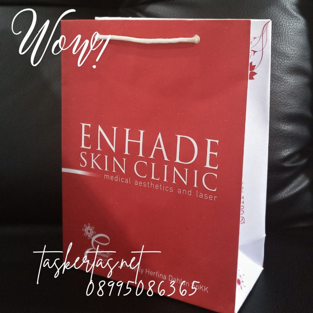 paper bag skin care kosmetik